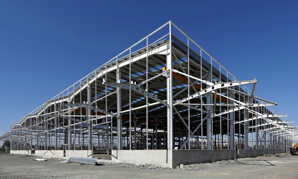 Lüleburgaz çelik fabrika inşaatı